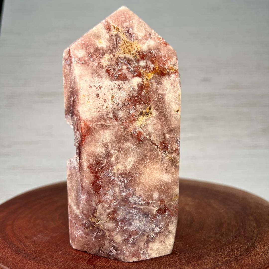 天然石　ピンクアメジスト　タワー