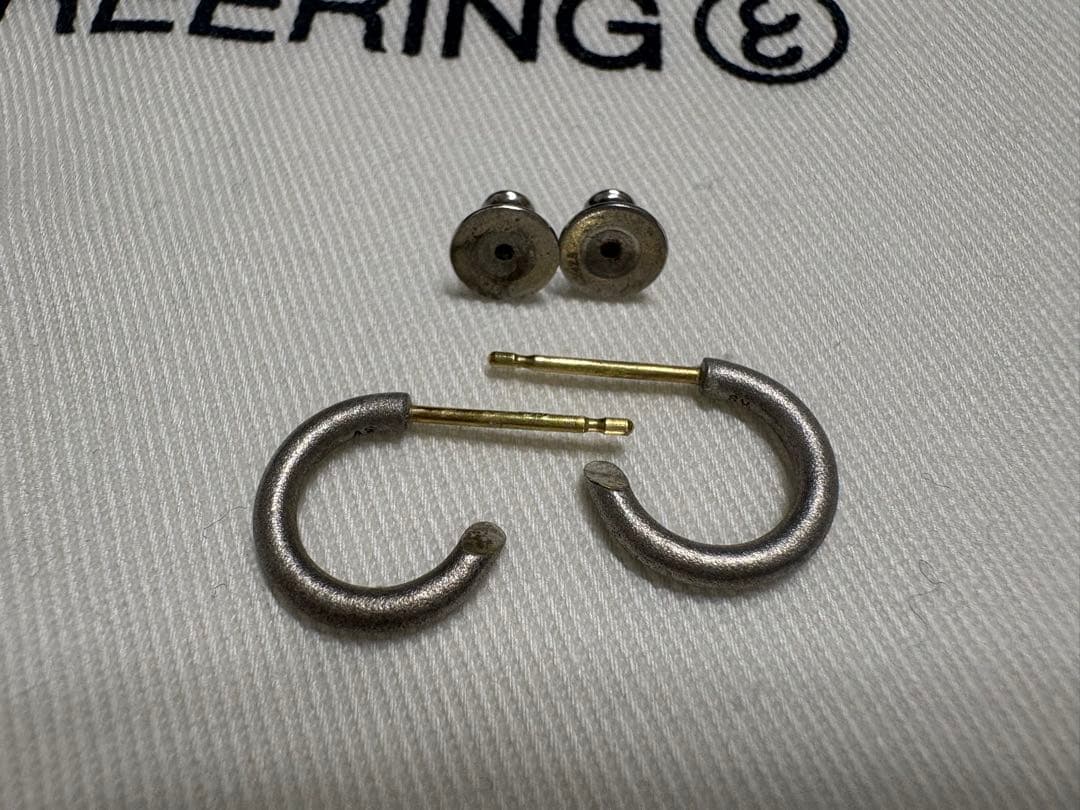 【両耳用】 プラシーボピアス PLACEBO 101 matte(SV)