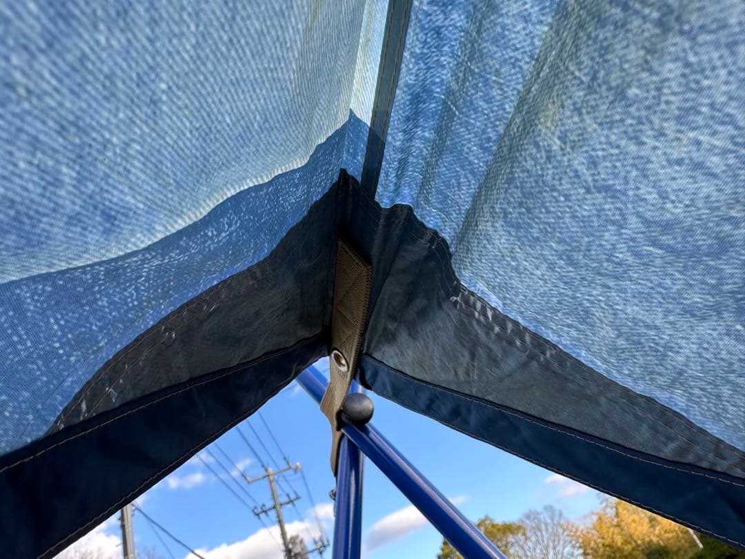 コールマン　XPヘキサタープMDX インディゴ デニム柄