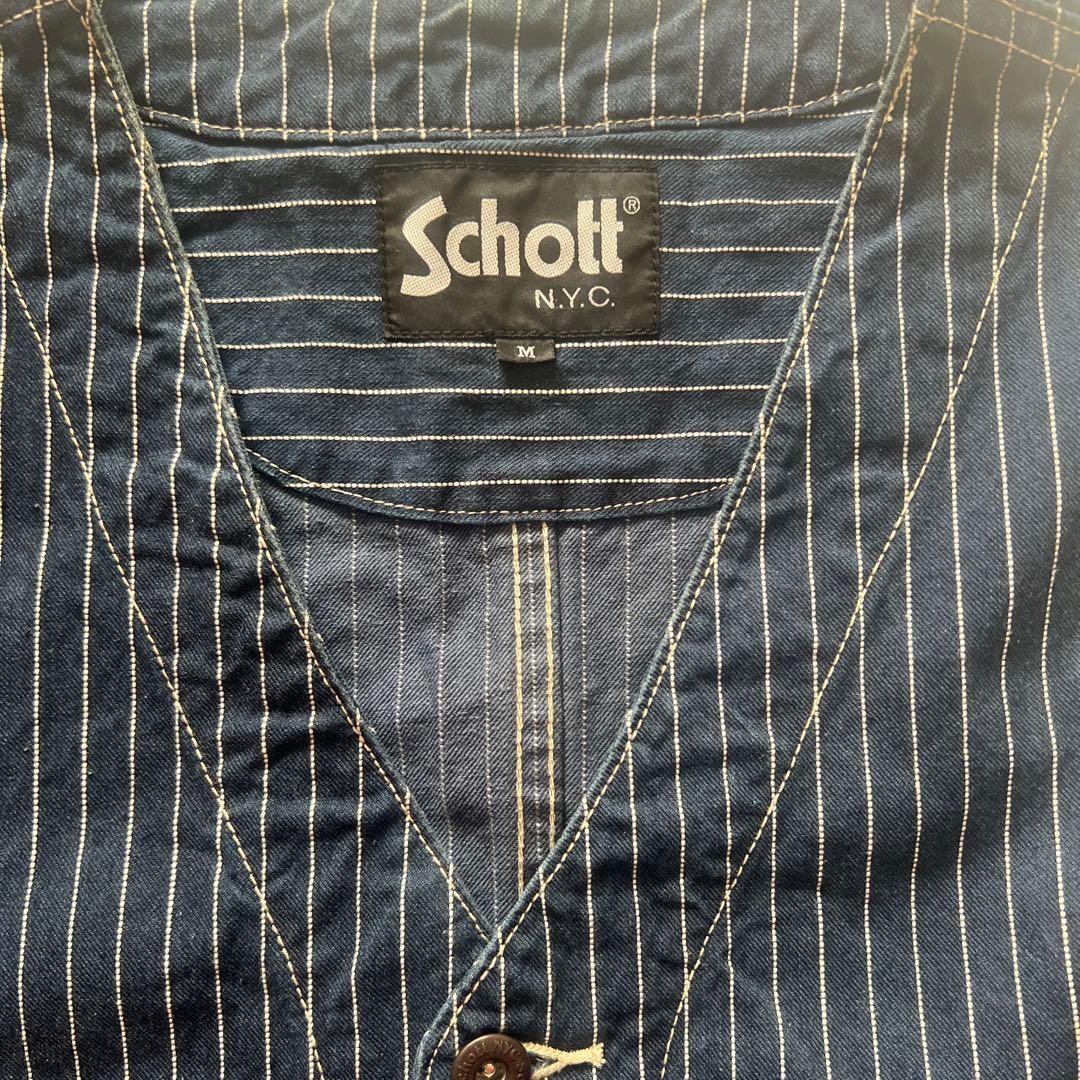 トップス Schott OLD HICKORY VEST