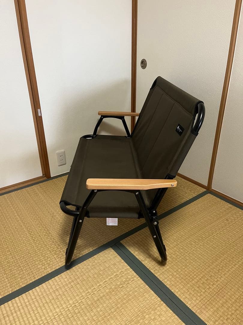 ロゴスPREMIUM LINEグランベーシックチェア　for2 2人掛けチェア