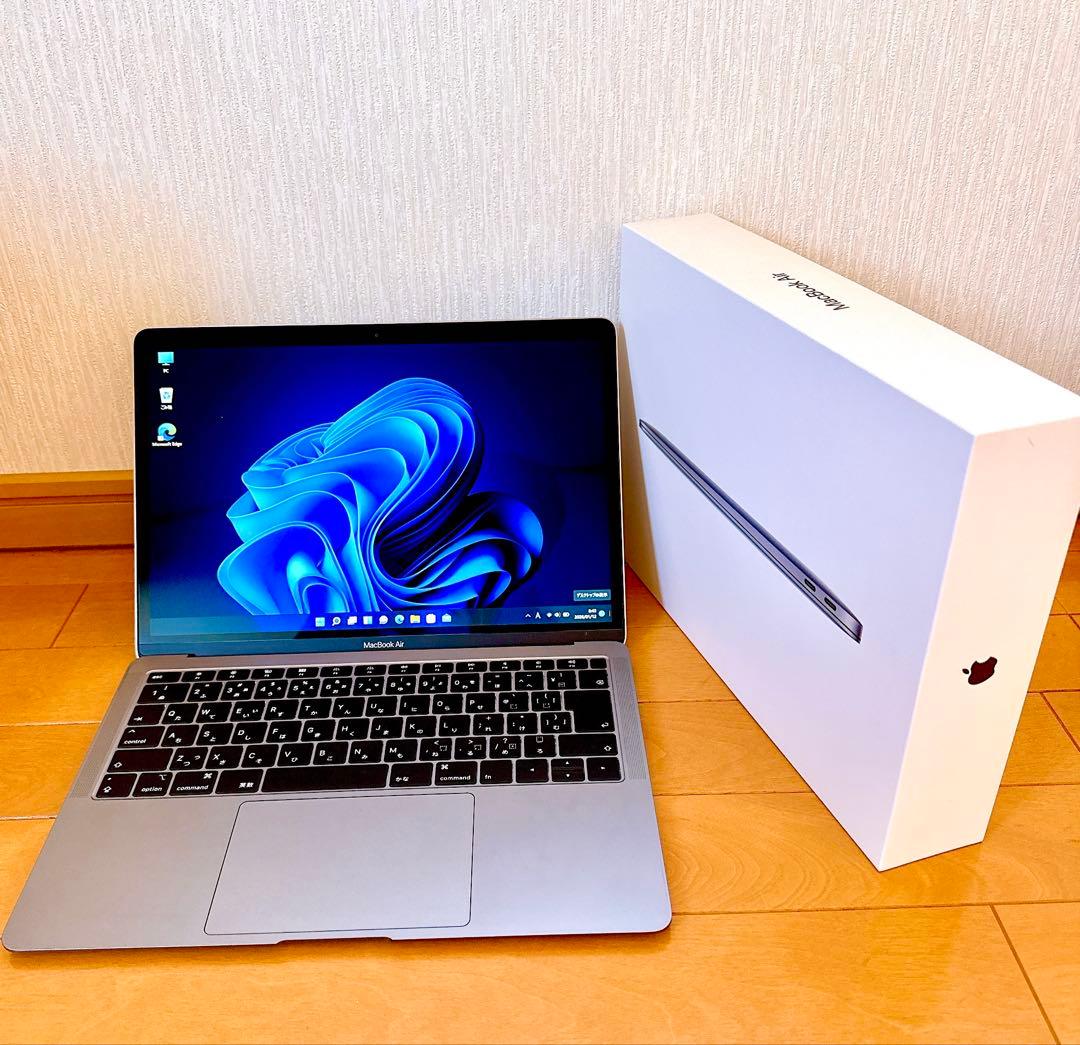 【美品】MacBook Air 2018 Office付 / Windows11