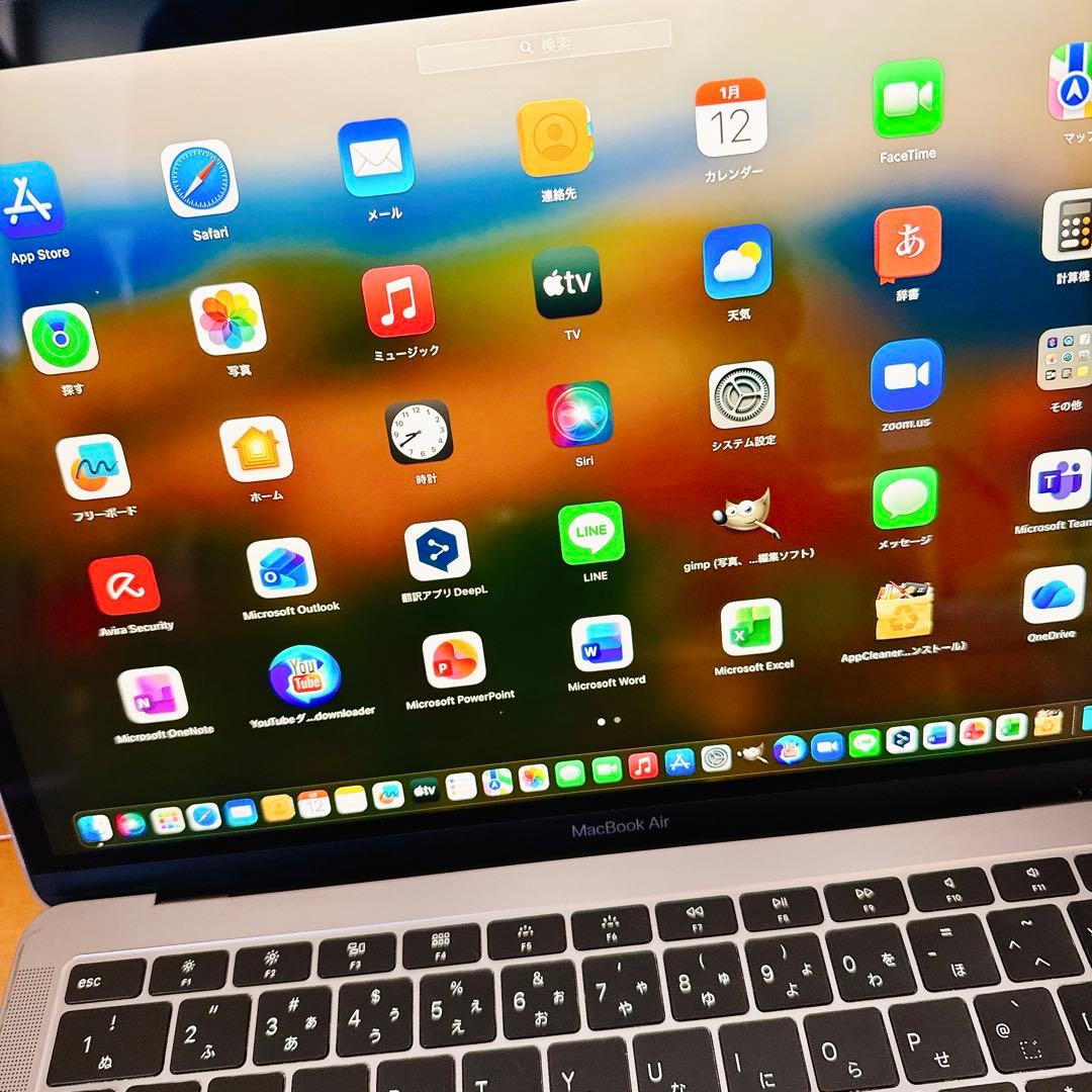 【美品】MacBook Air 2018 Office付 / Windows11