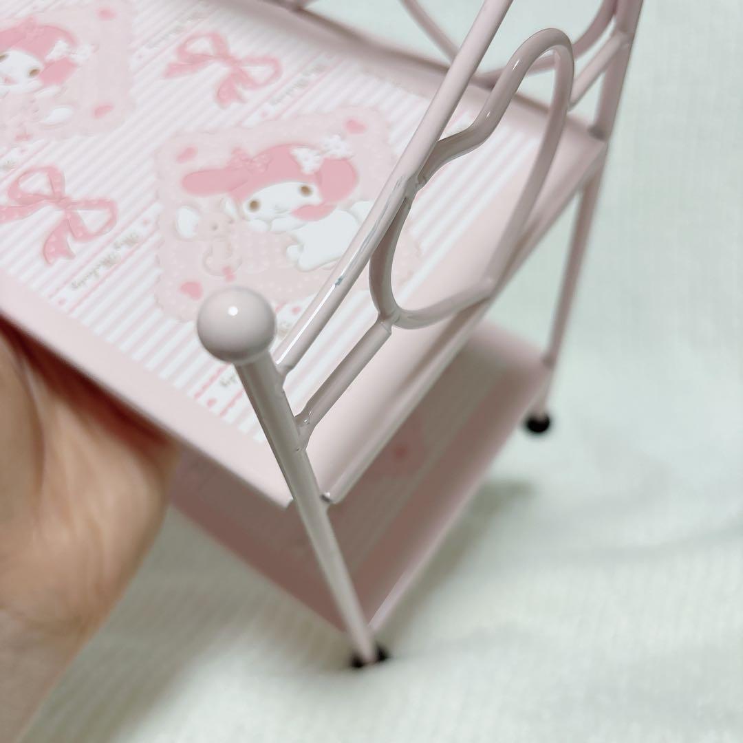 マイメロディ ミニラック ワイヤーラック 棚 飾り棚