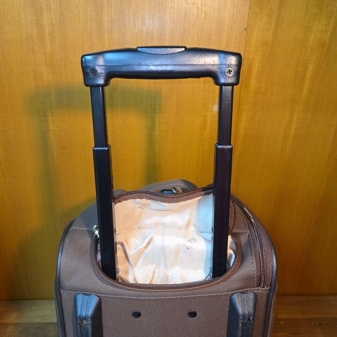 DAKS ダックス 3WAY キャリーバッグ ボストン ハウスチェック 茶