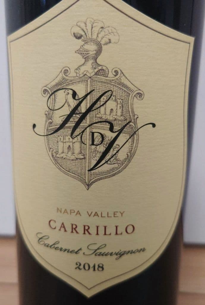 HDV カリージョ カベルネ・ソーヴィニヨン 2018 DRCコラボ