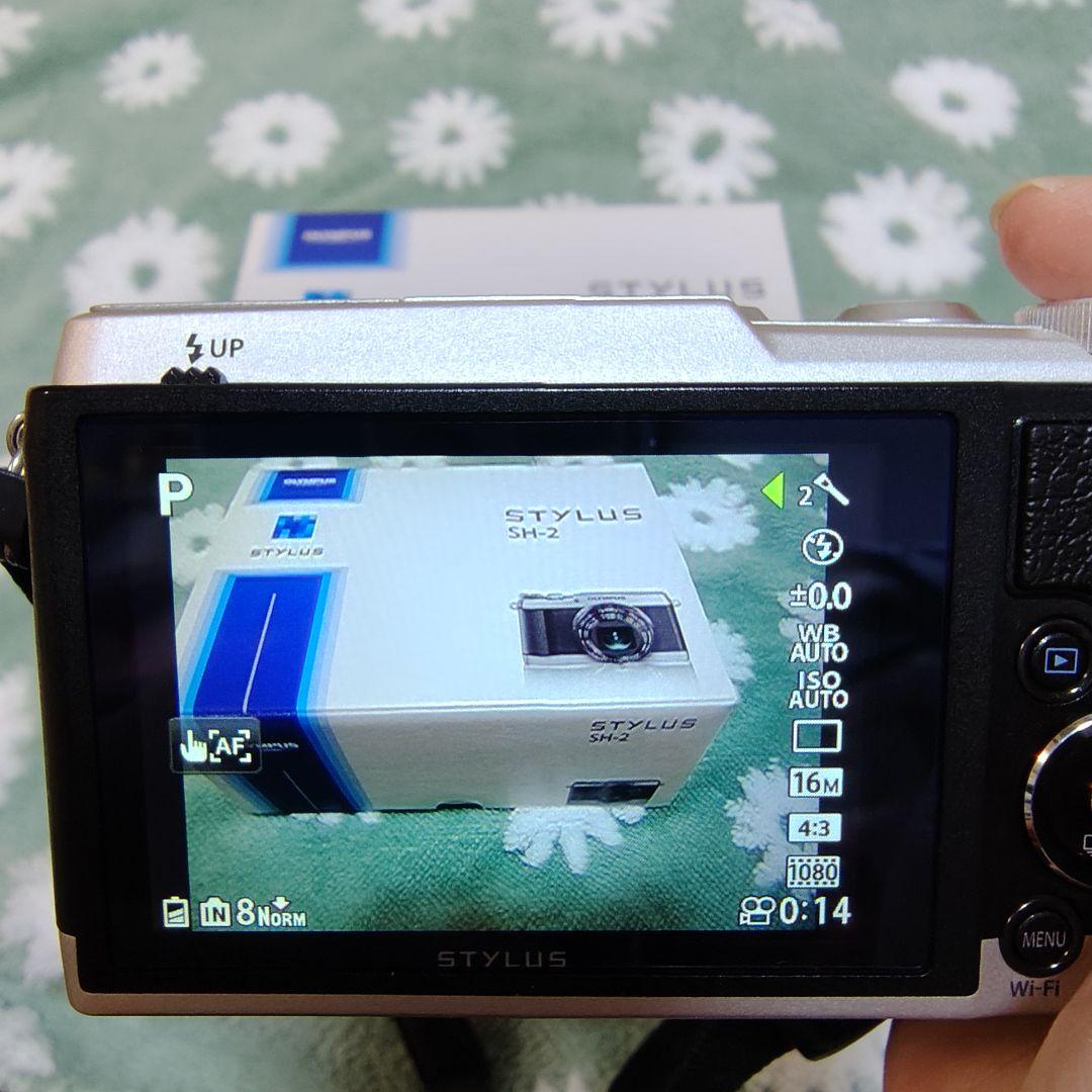 OLYMPUS　STYLUS　SH-2　デジカメ