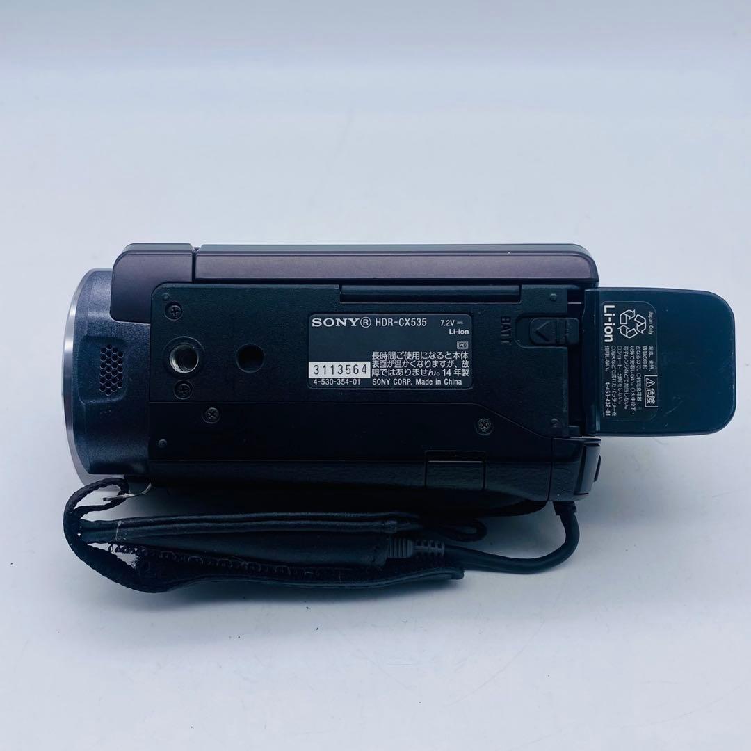 【動作確認済み】 SONY HDR-CX535 ビデオカメラ