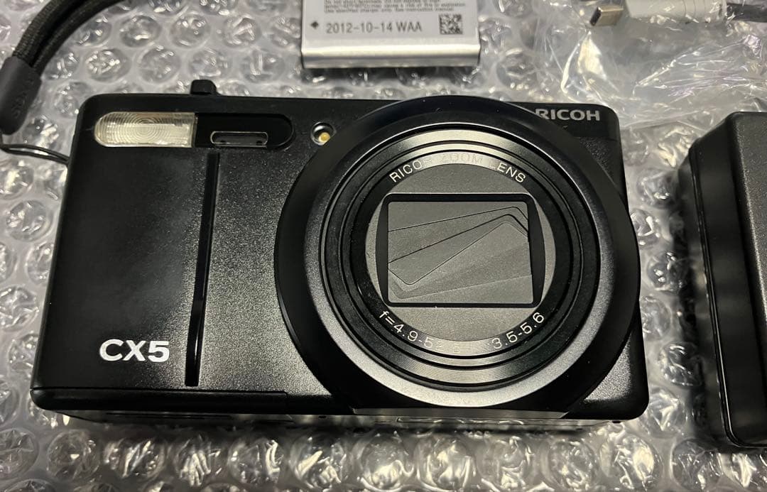 RICOH CX5 コンパクトデジタルカメラ　動作確認済　箱付き