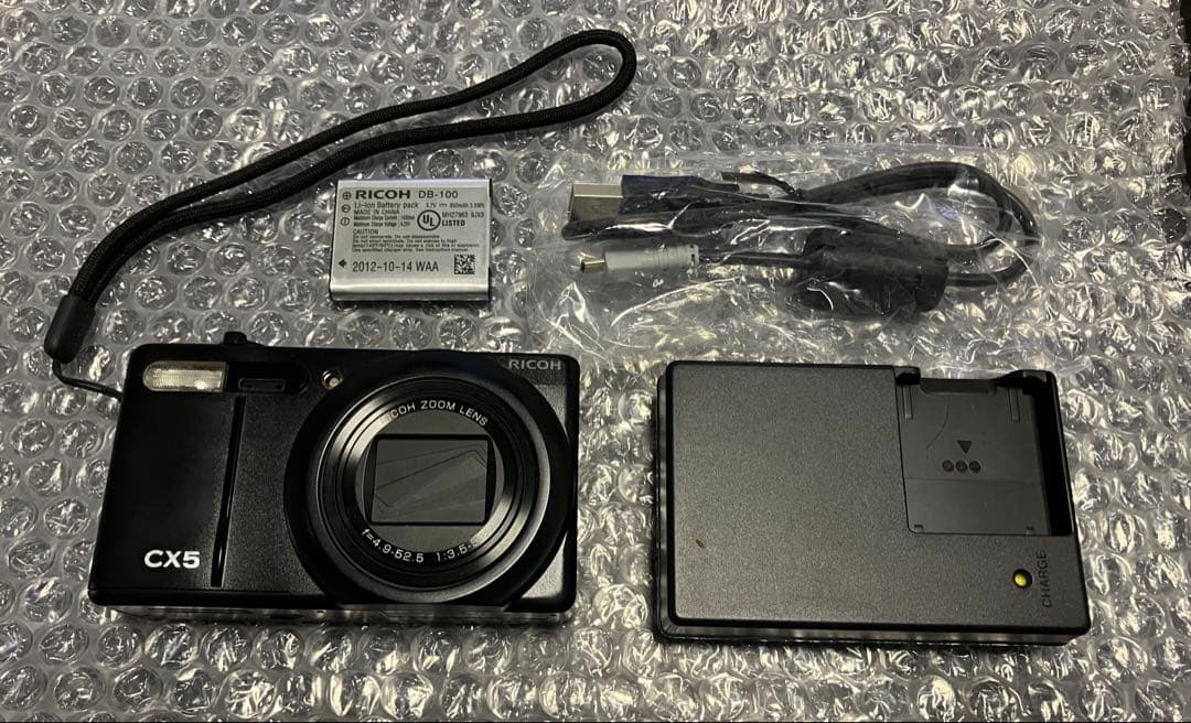 RICOH CX5 コンパクトデジタルカメラ　動作確認済　箱付き