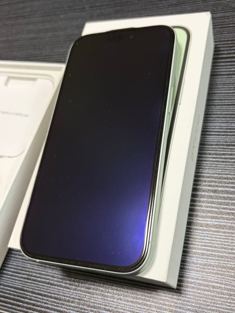 Apple iPhone15 128GB グリーン本体 超美品　SIMロックなし