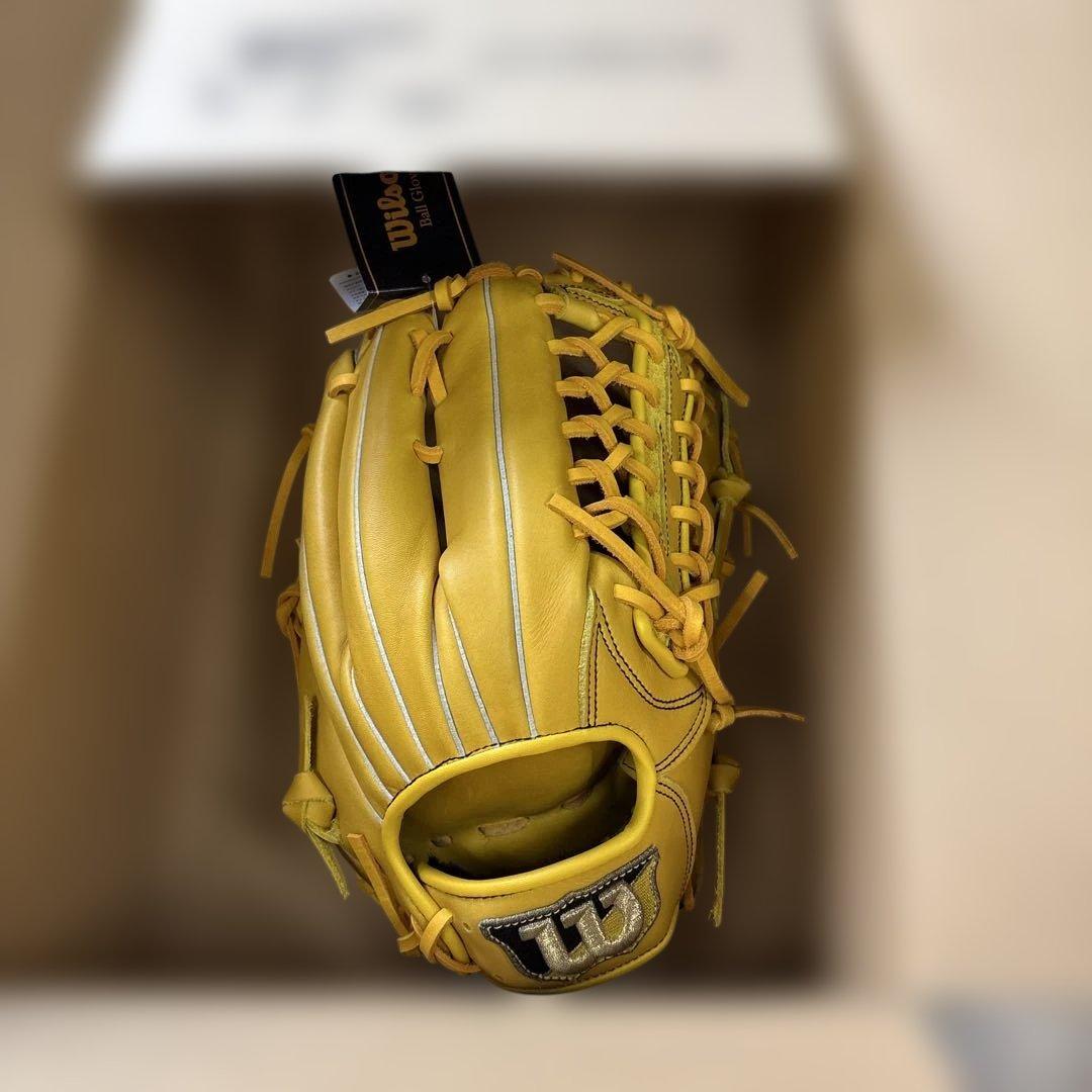 新品未使用タグ付きウィルソン野球グローブ外野手用右利き用