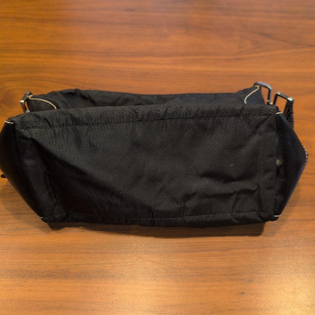 ​【美品】PRADA プラダ ナイロン ショルダーバッグ ブラック