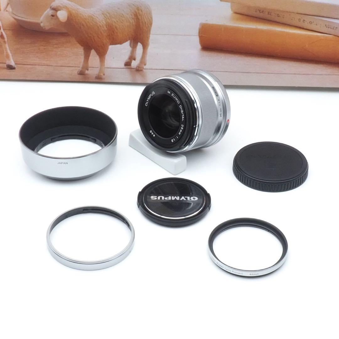 ❇️オリンパス M.ZUIKO DIGITAL 単焦点25mmF1.8レンズ 美品