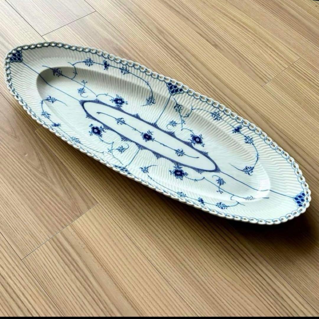 （希少品）ロイヤルコペンハーゲン　フィッシュ プレート（長皿）