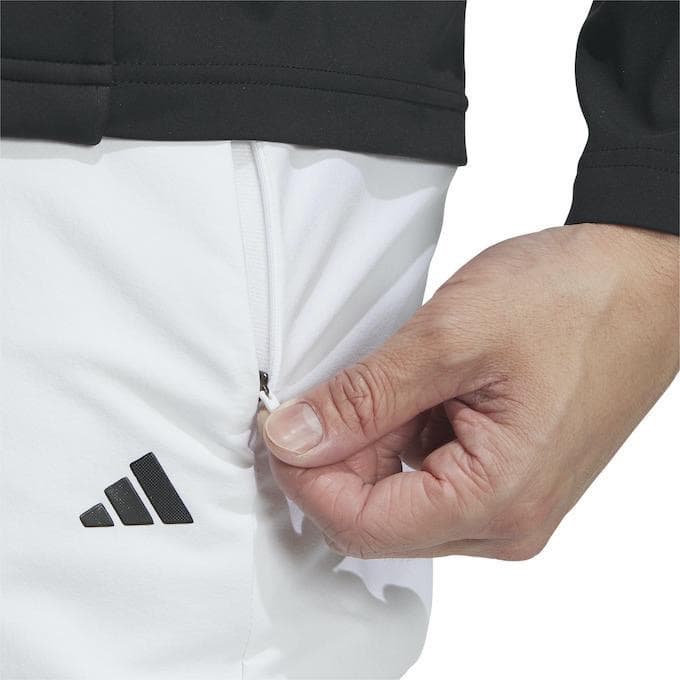 【79】秋冬 定価27,500円 アディダス ゴルフ 中綿 テーパードパンツ 白