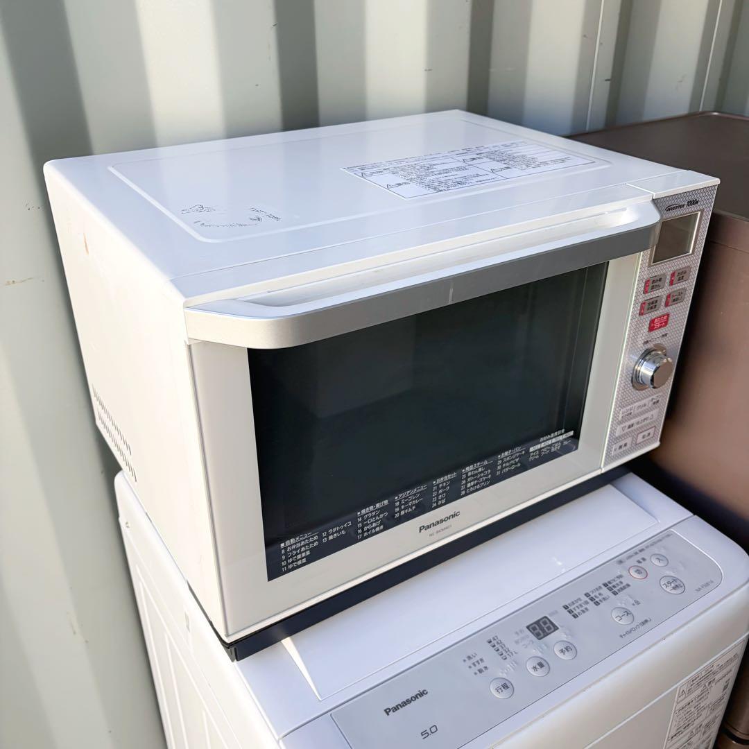 運搬取付無料！純正パナソニック冷蔵庫洗濯機オーブンレンジ3点セット！完動超美品！