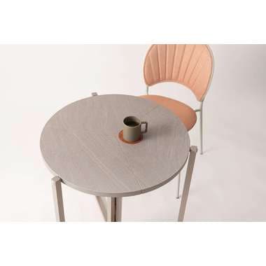 【メーカー直送】東谷 GDT-10SS フォールディングラウンドテーブルベージュ