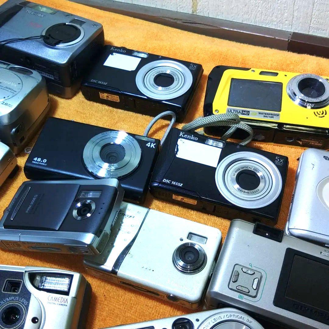 デジタルカメラ46台まとめて 動作 未確認ジャンク。 即購入OK