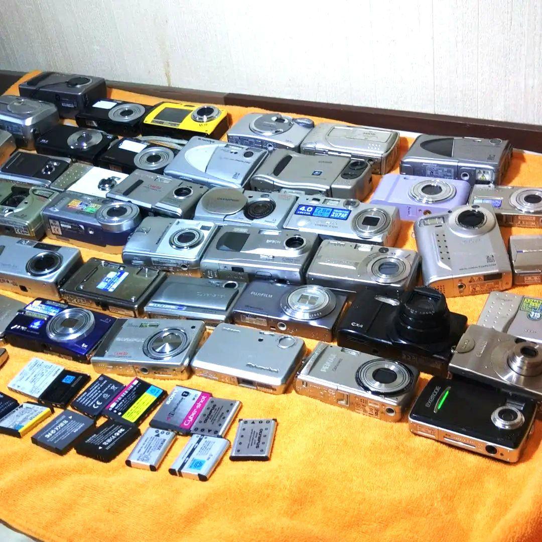 デジタルカメラ46台まとめて 動作 未確認ジャンク。 即購入OK