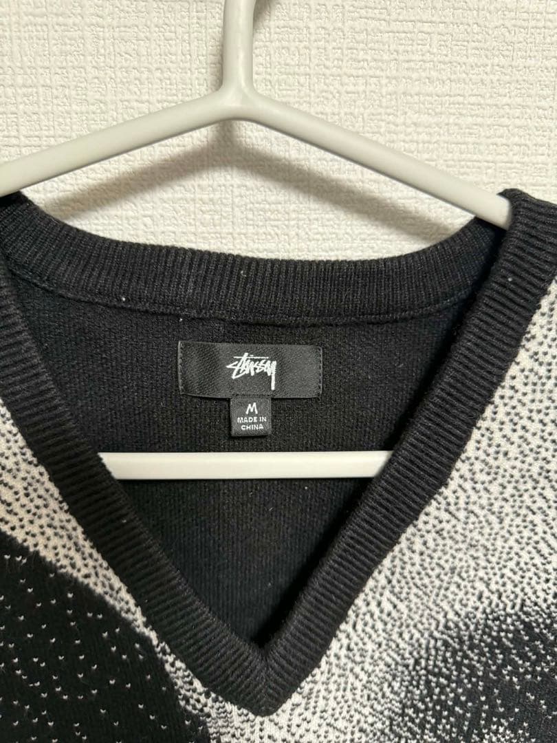 Stussy PHOTO JACQUARD VEST ニットベスト