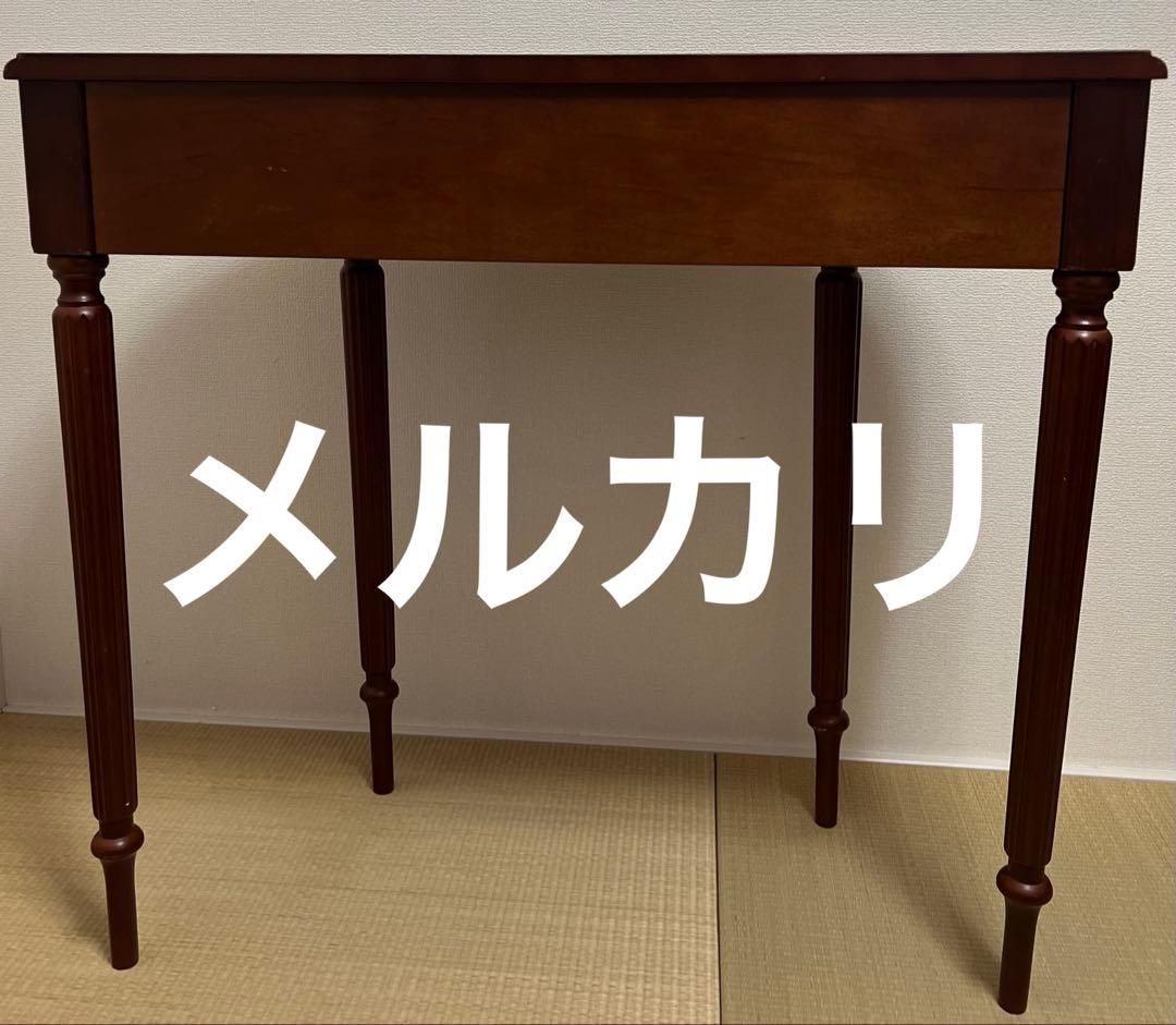 ノ*\"様 花台、サイドテーブル、カフェテーブルなど引き出し付き