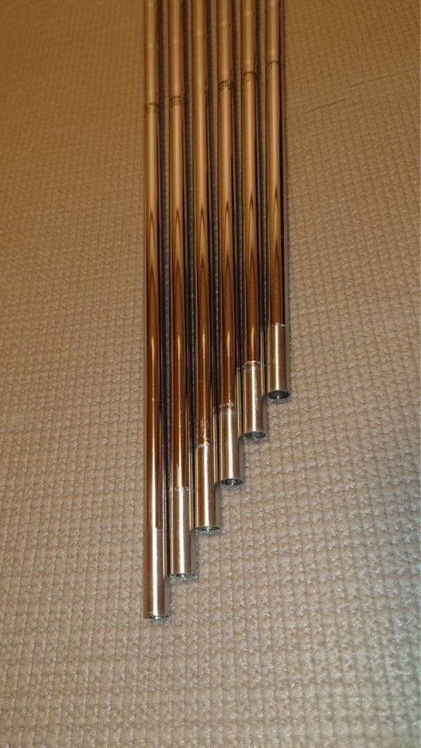 ゴルフシャフト 6本セット ダイナミックゴールドS200