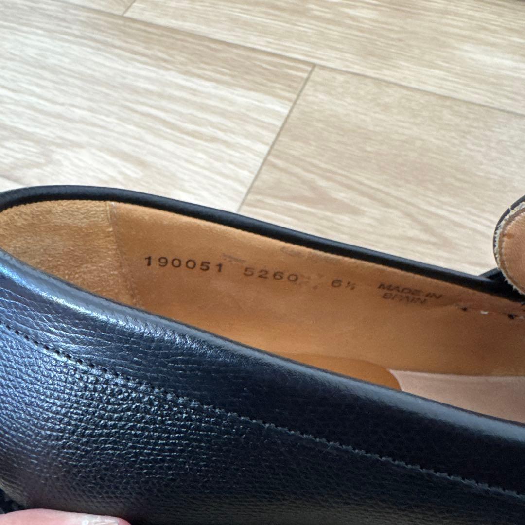 美品 Berwick 5260RUMLBK シボ革　6.5