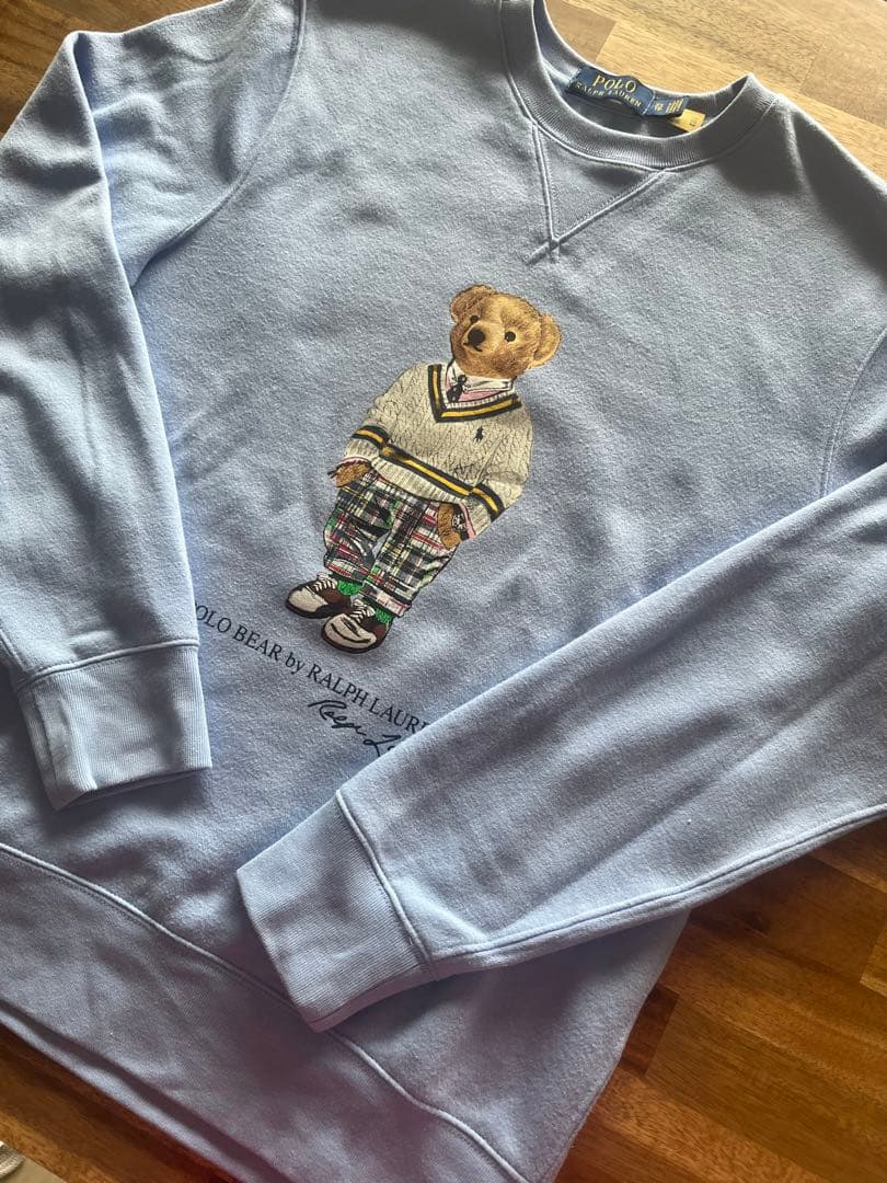 購入者様がいらっしゃいます◯ラルフローレントレーナー裏起毛ポロベア◯メンズXS