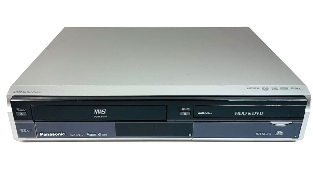 Panasonic HDD搭載 VHS一体型DVDレコーダー DMR-XP21V