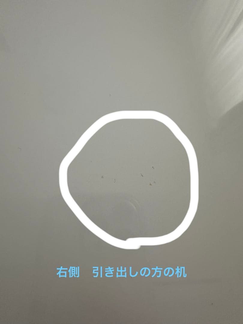 Francfranc　ソルティール リフティングテーブル ホワイト　昇降テーブル