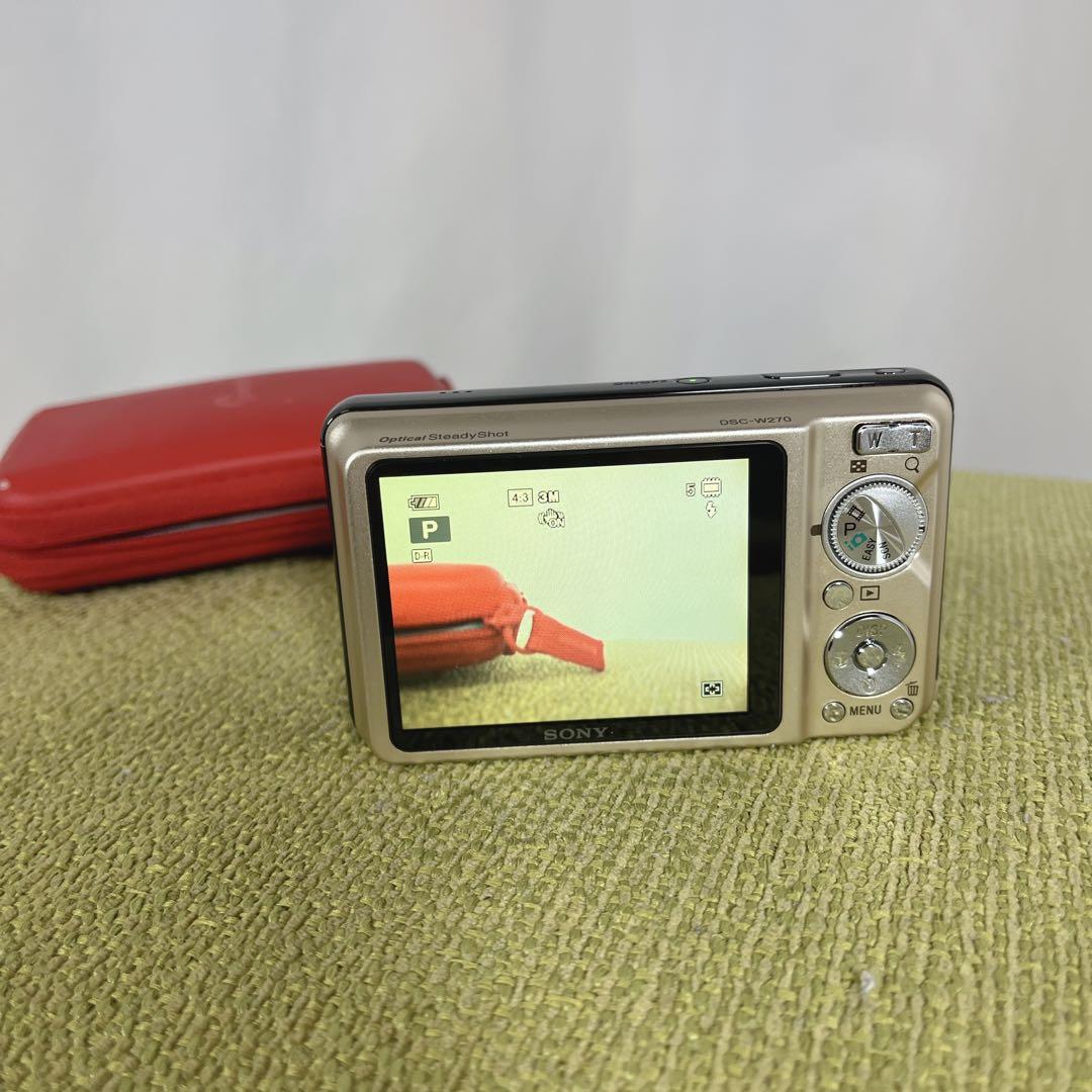 ソニー　SONY DSC-W270 サイバーショットデジカメ