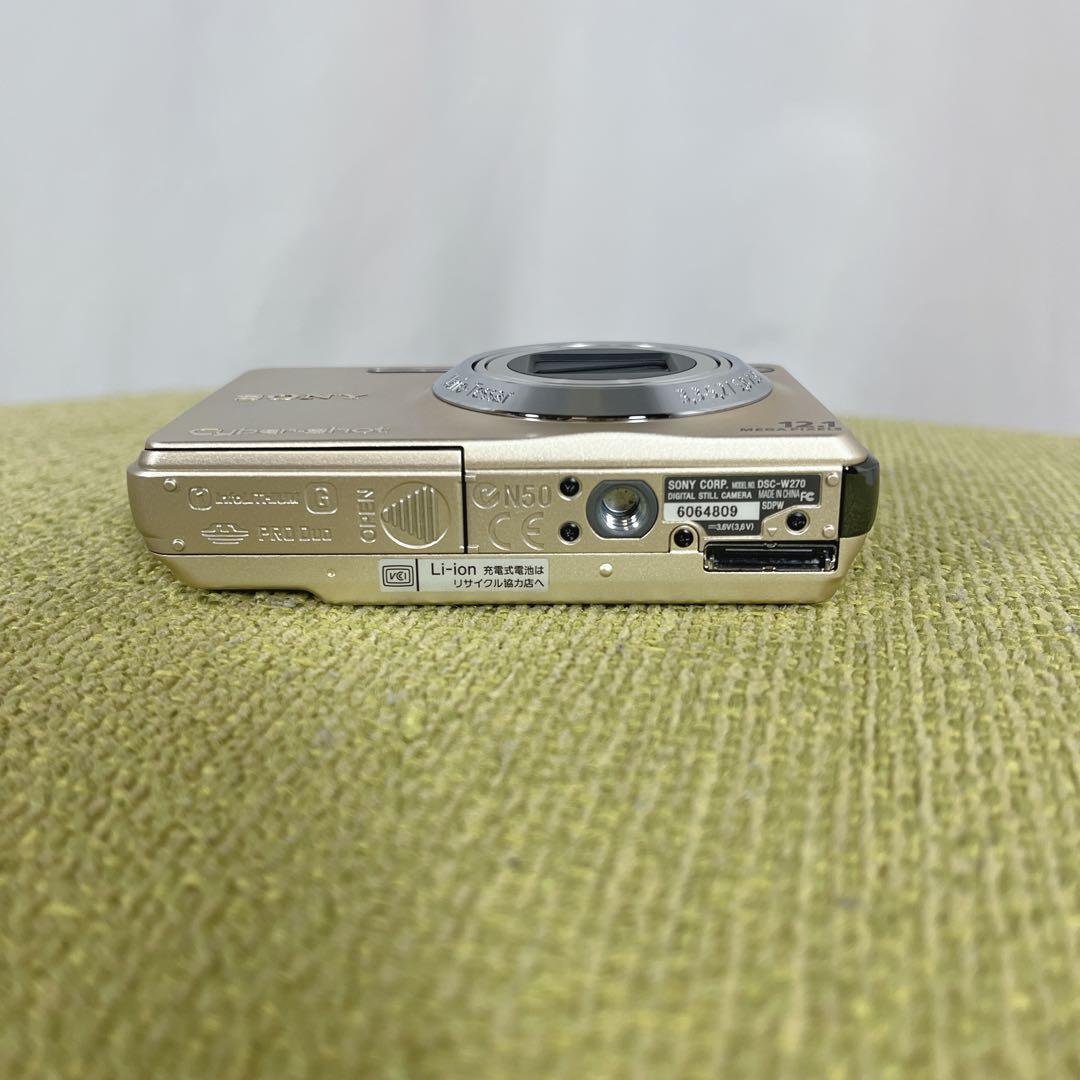 ソニー　SONY DSC-W270 サイバーショットデジカメ