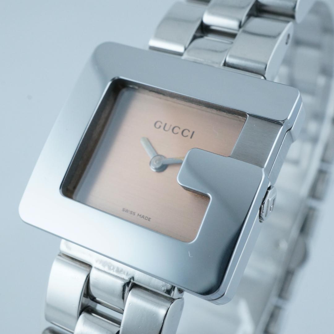 ママ 　グッチ 3600 L Gフェイス クォーツ 電池交換済み