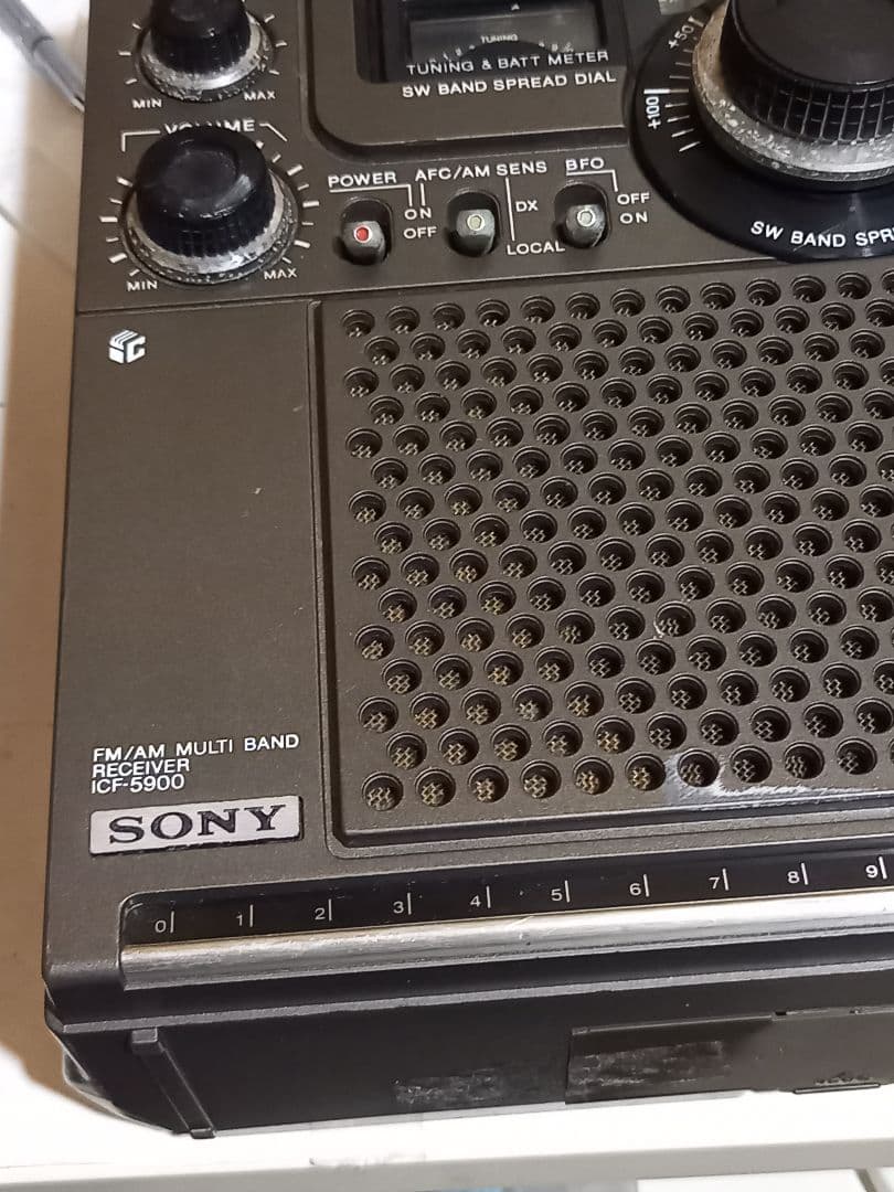 SONY ICF-5900 ラジオ　スカイセンサー