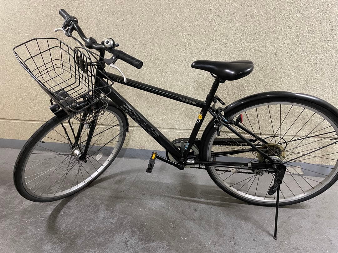 チアキ 【東京都で直接引取限定】　自転車 モーリス　ブラック　27インチ
