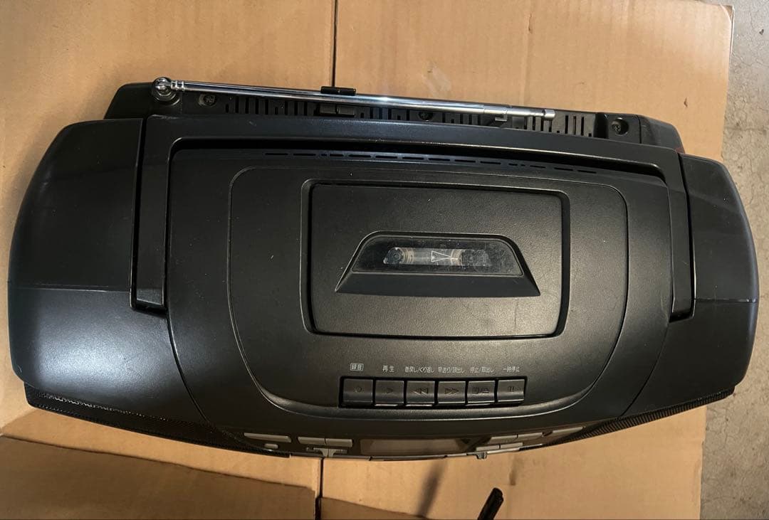 パナソニックRX-DS17 ポータブル ステレオCD/カセット/AM-FM AC