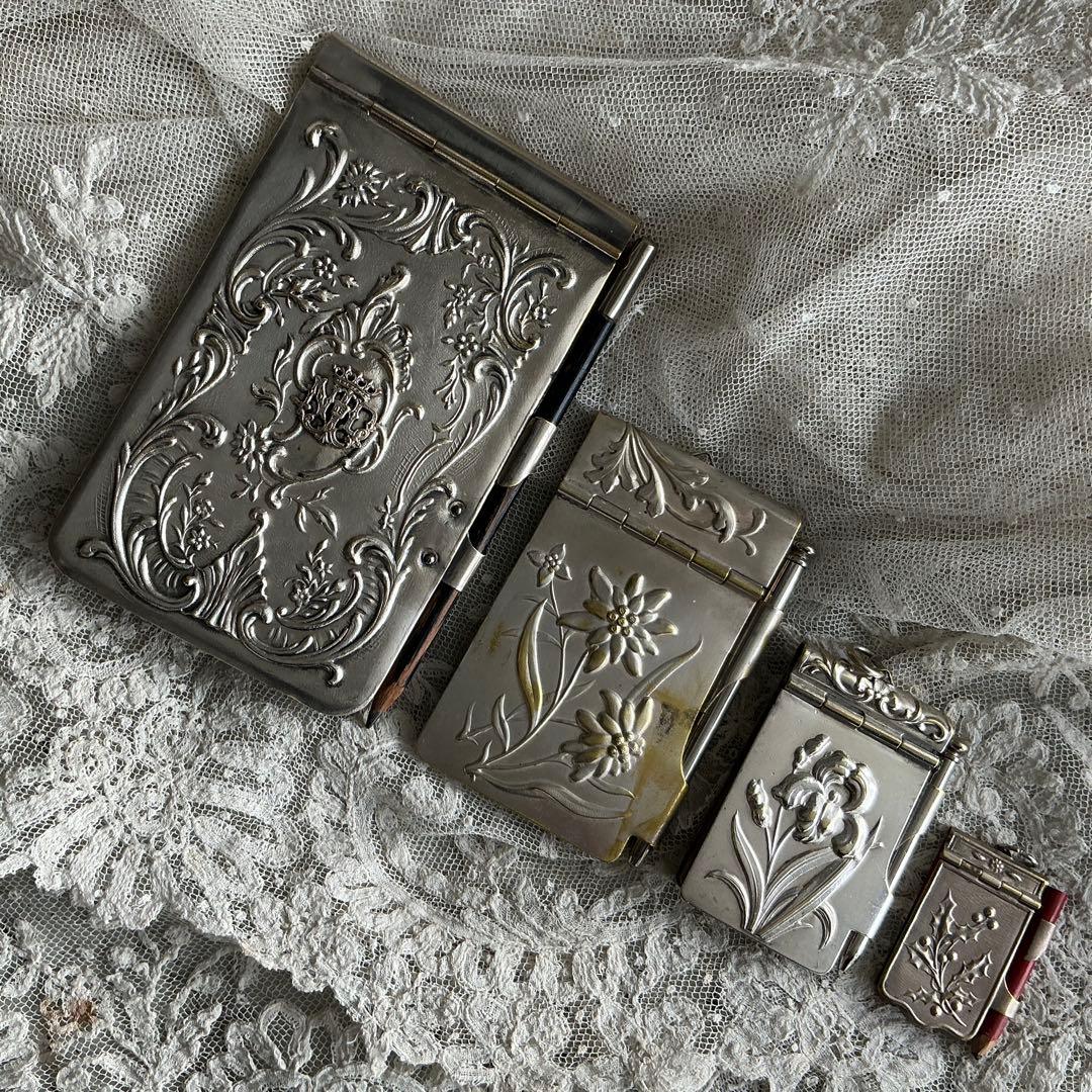 【B】フランスアンティーク　エーデルワイス　カルネドバル　シルバープレート