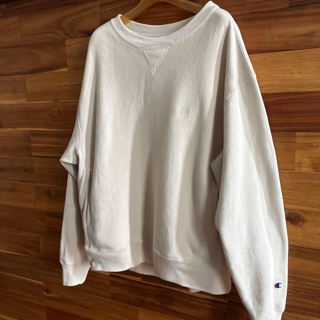 新品未使用フレームワーク　チャンピオン別注製品染めリバースウィーブ　スウェット