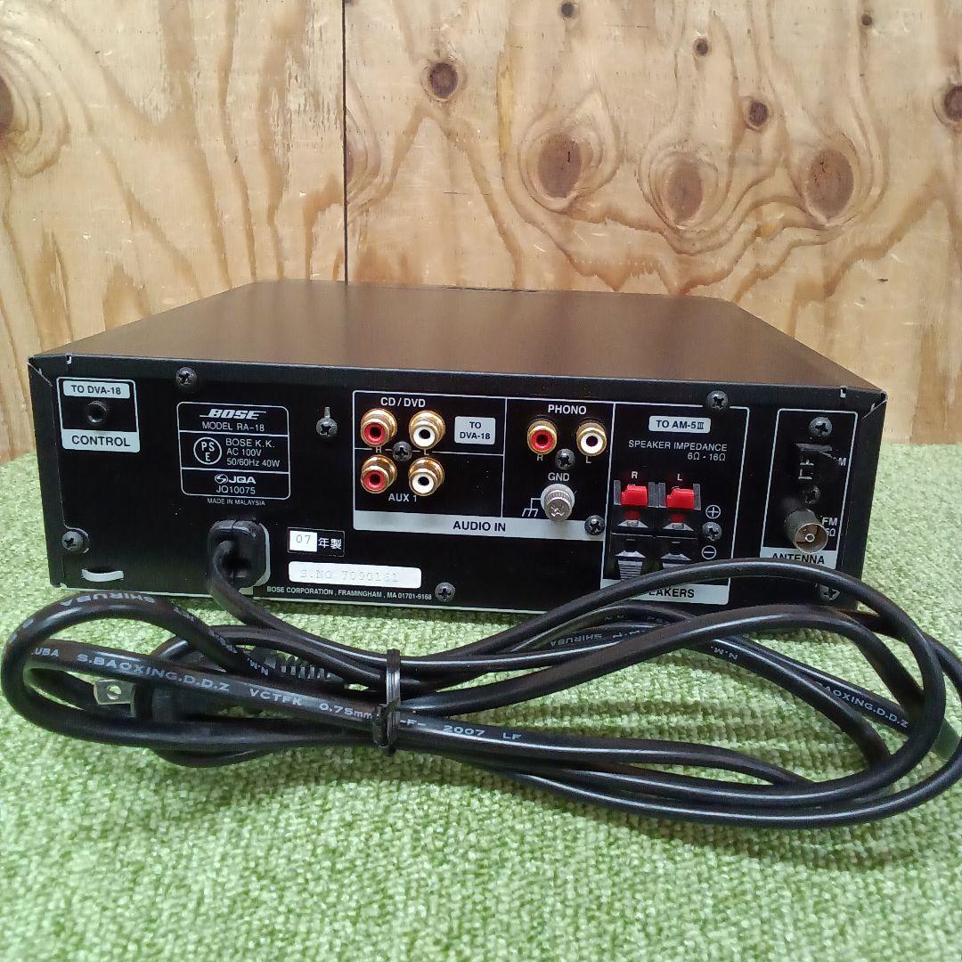 BOSE 5 Series III speaker system ＋RA-18⑥