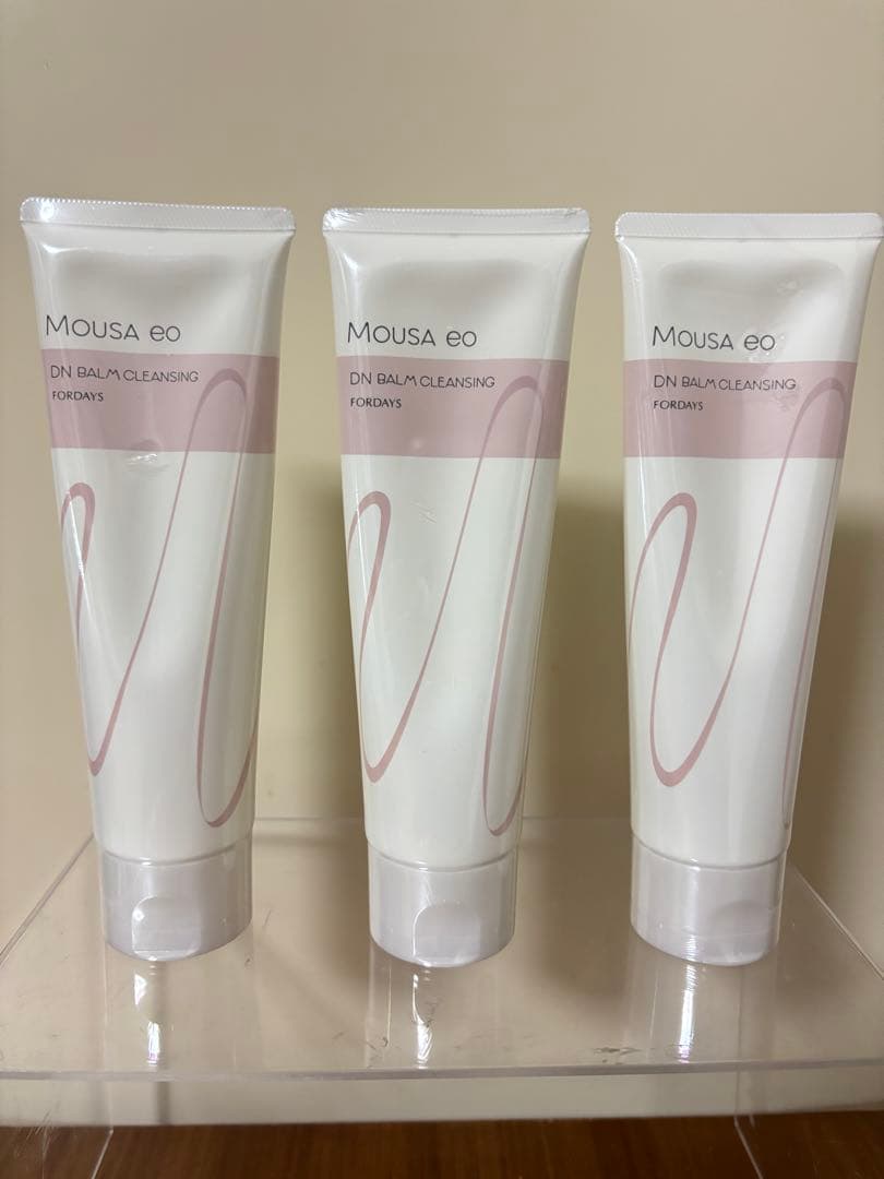 新品、未使用Mousa DNバームクレンジング 3本セット　フォーデイズ