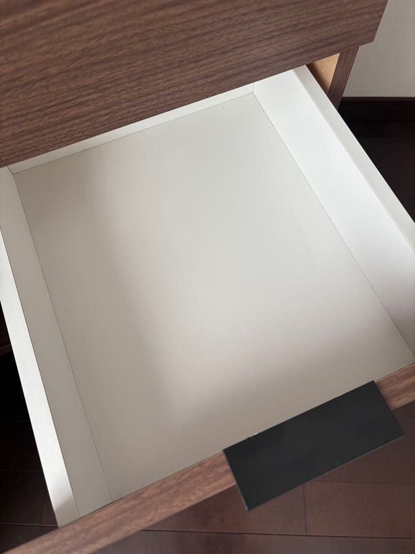 【美品】ニトリ　サイドボード（エトナ80SB MBR）　ミドルブラウン