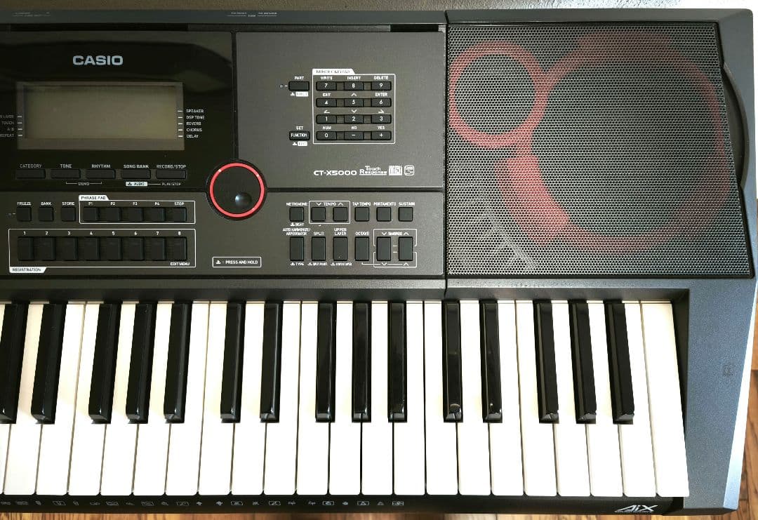 CASIOハイグレードキーボードCT-X5000 61鍵盤