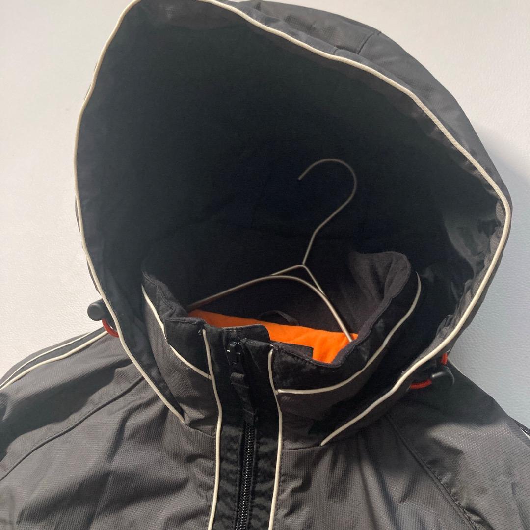 【ビッグサイズ】PHENIX スキージャケット XO 中綿 オレンジ裏地 グレー