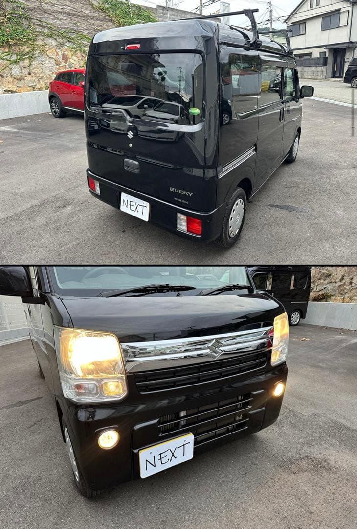車検2年付き　軽バン　エブリィ　ジョイン　ターボ　ハイルーフ