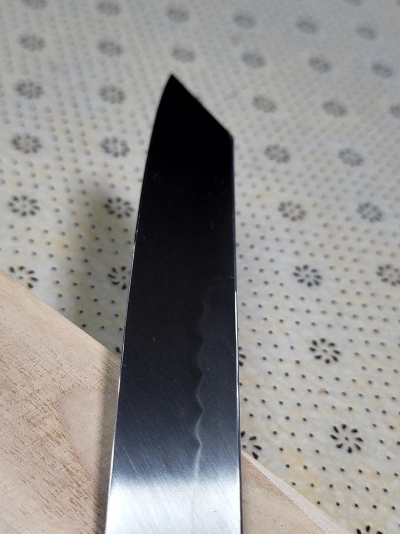 堺打ち刃物　富士山　本焼　白鋼　切付け柳刃300