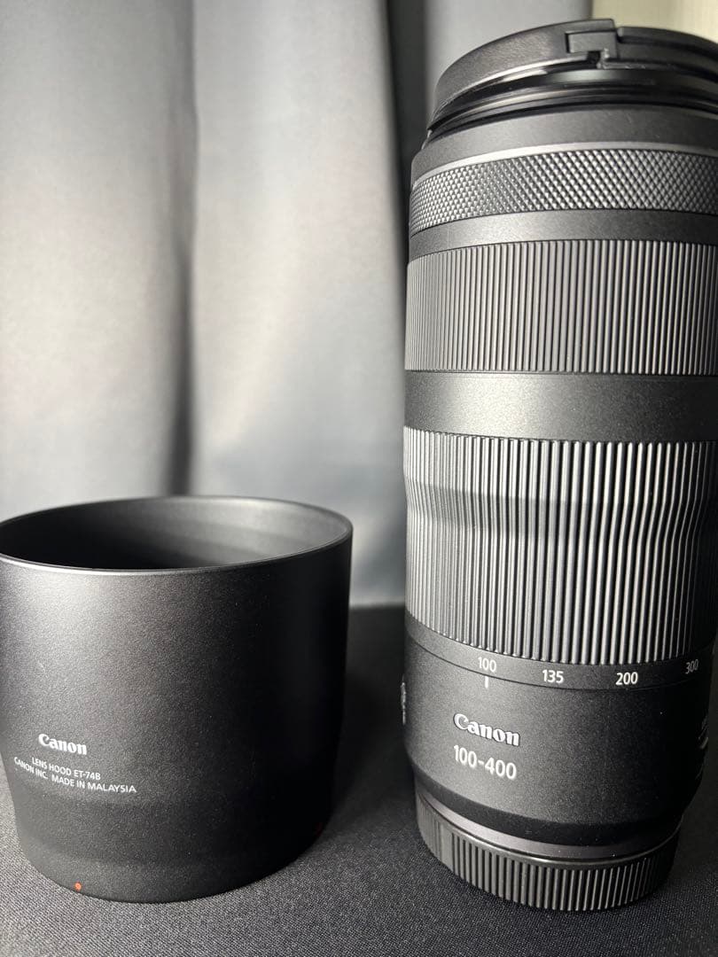 Canon RF 100-400mm F5.6-8 IS USM レンズフード付
