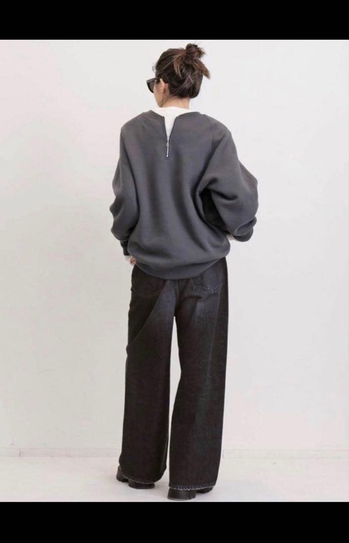 AMERICANA/アメリカーナ】 CREW NECK SWEAT