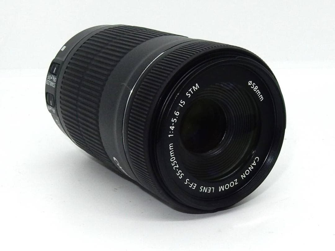 レンズ(ズーム) CANON EF-S 55-250mm F4-5.6 IS STM