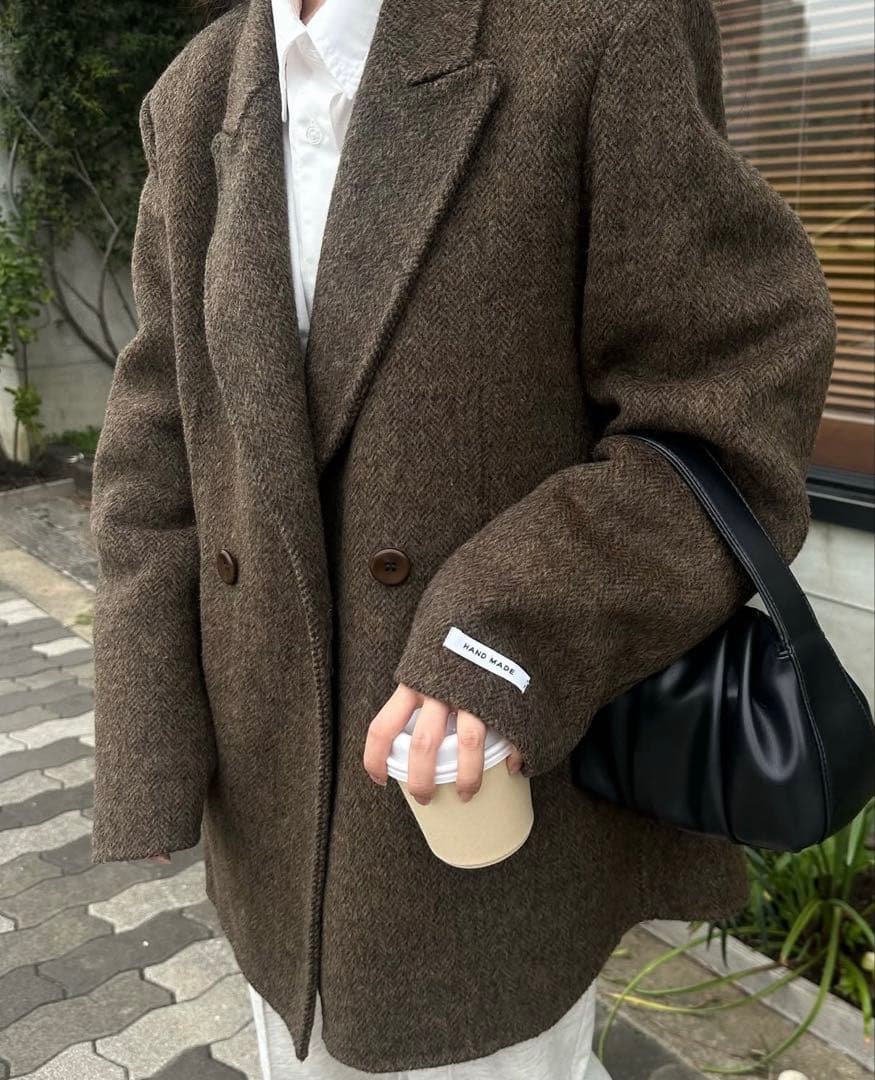 lawgy ラウジー ハンドメイド ヘリンボーン ジャケット アウター 新品